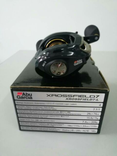 ABU GARCIA XROSSFIELD 7-L CASTING REEL | Shopee Singapore