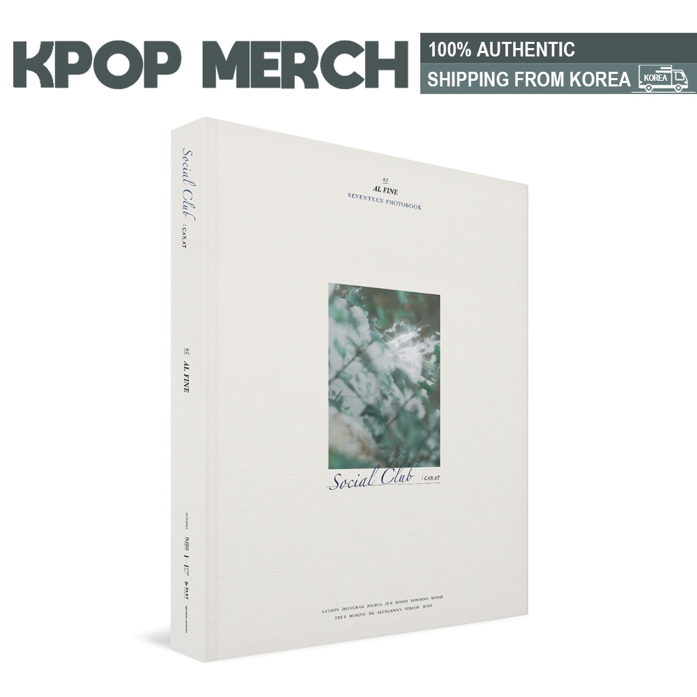SEVENTEEN - PHOTOBOOK [SOCIAL CLUB : CARAT] | Shopee Singapore