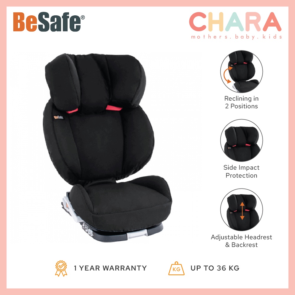 BeSafe iZi Up X3 Fix Car Seat 4 to 12 yrs old Shopee Singapore