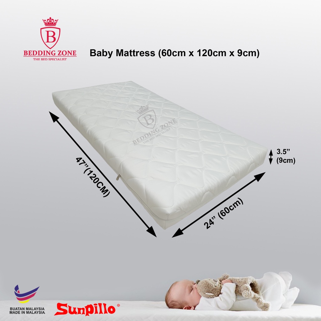 Infant best sale mattress size