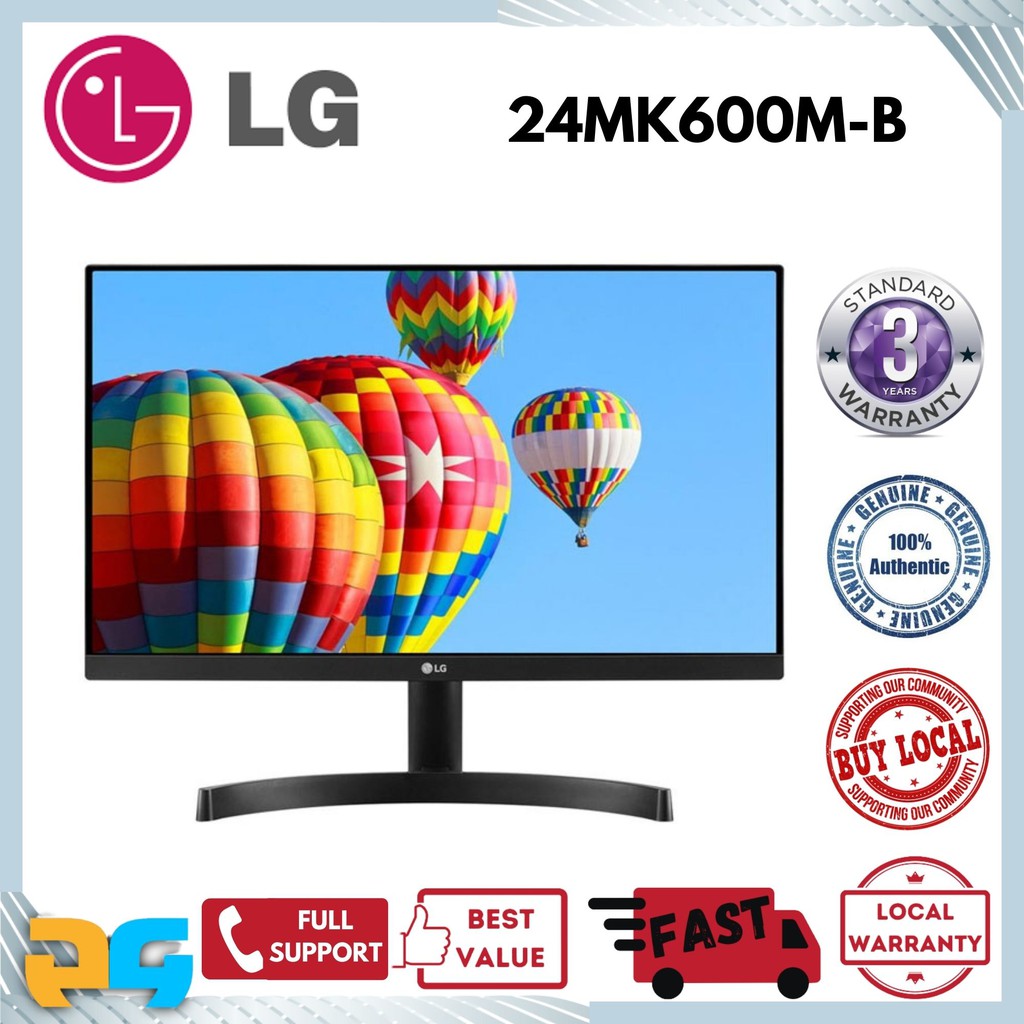 LG 24MK600M-B 24'' Full HD IPS Monitor | Shopee Singapore