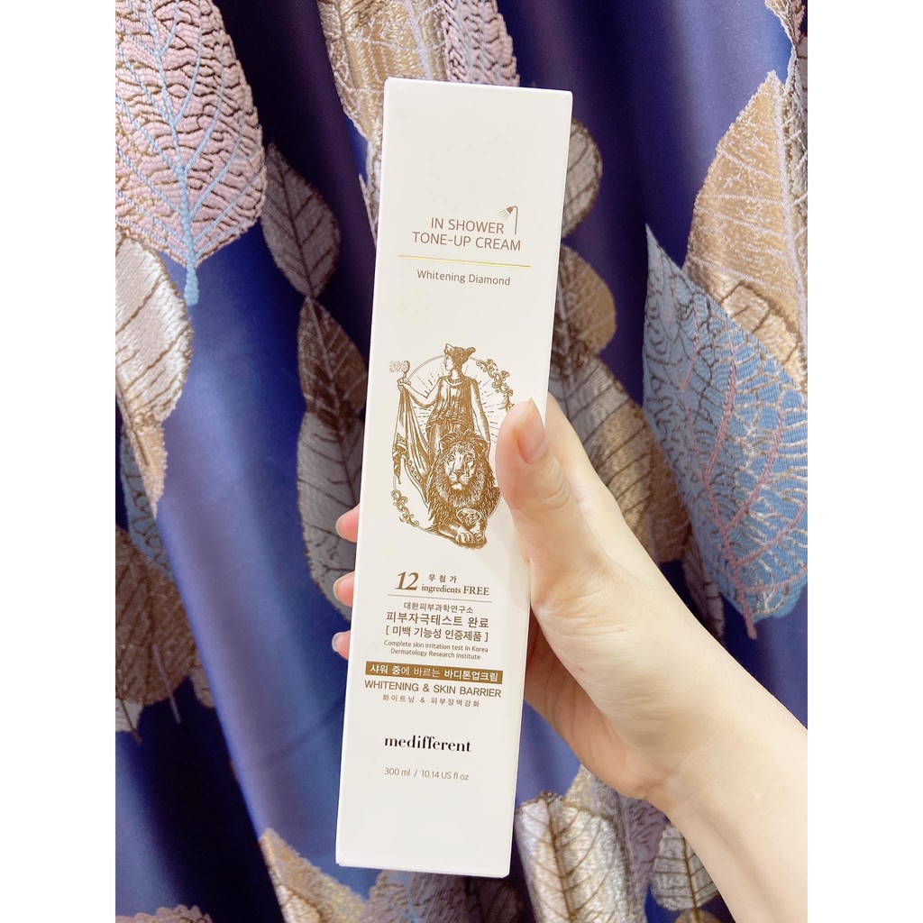 Medifferent In Shower Tone Up Cream Shower gel + white jar + lotion