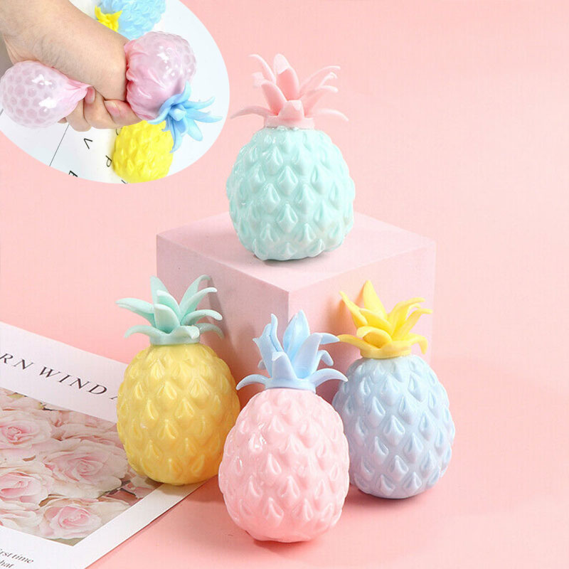New Fidget Soft Pine Anti Stress Grape Ball Decompression Toys for ...