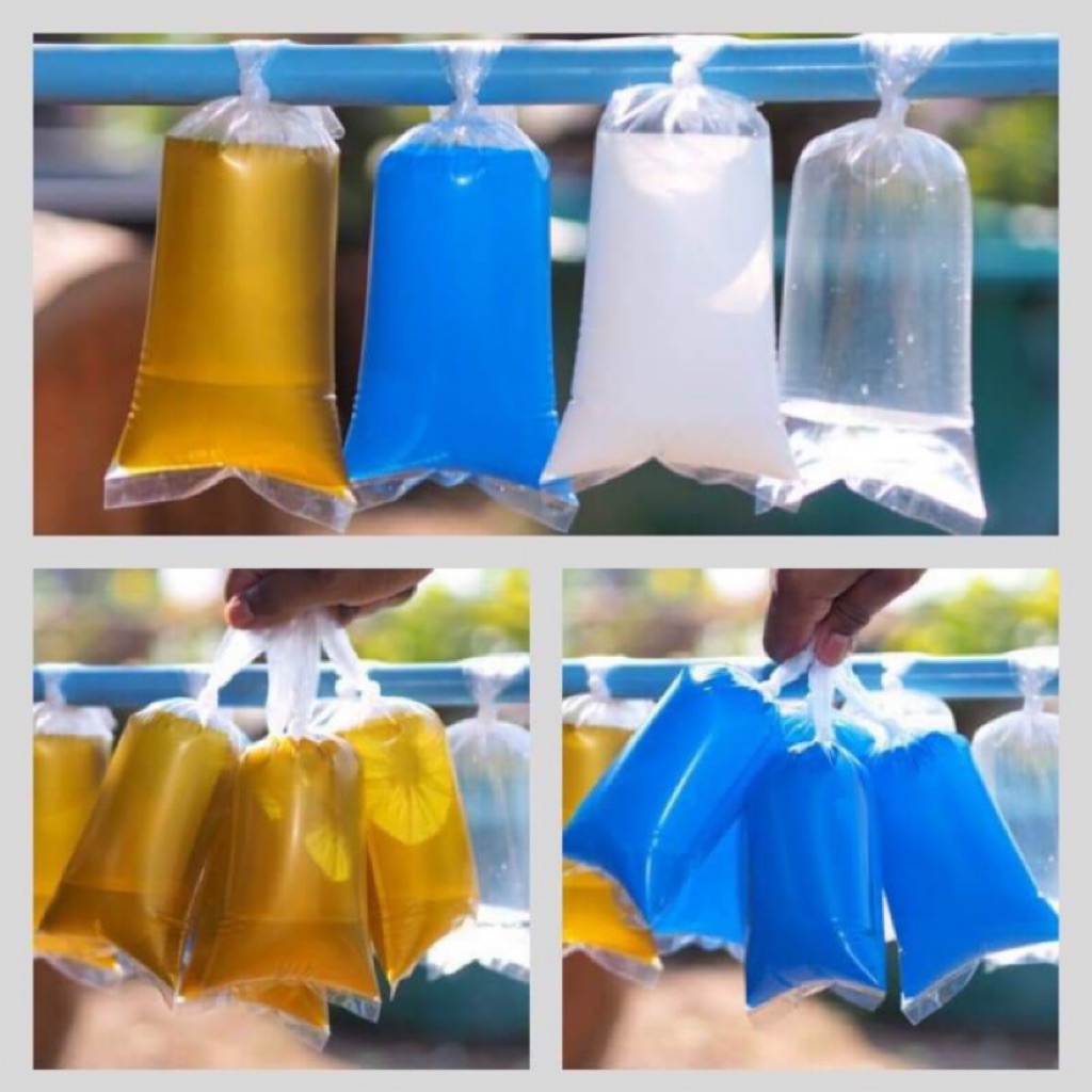 KTeam Betta fish packing 100 gram White fish plastic bag packing