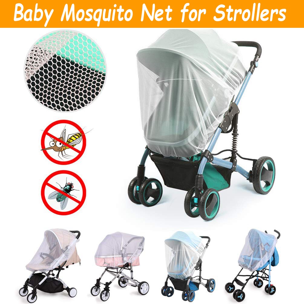 Insect netting for outlet strollers