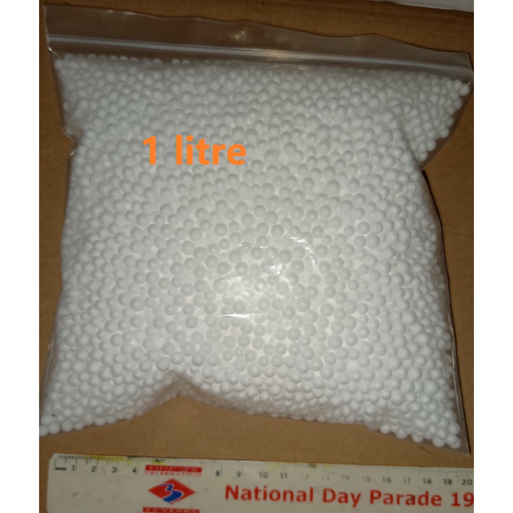 Styrofoam beads bead DIY slime slimes artificial snow stuffing flower