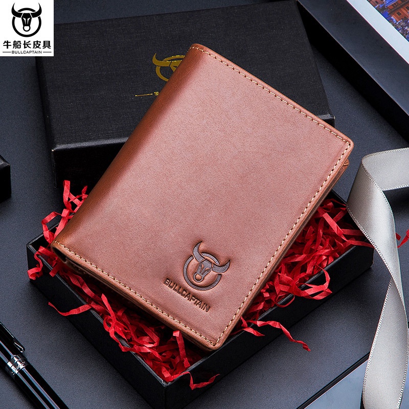 Bullcaptain leather wallet hotsell