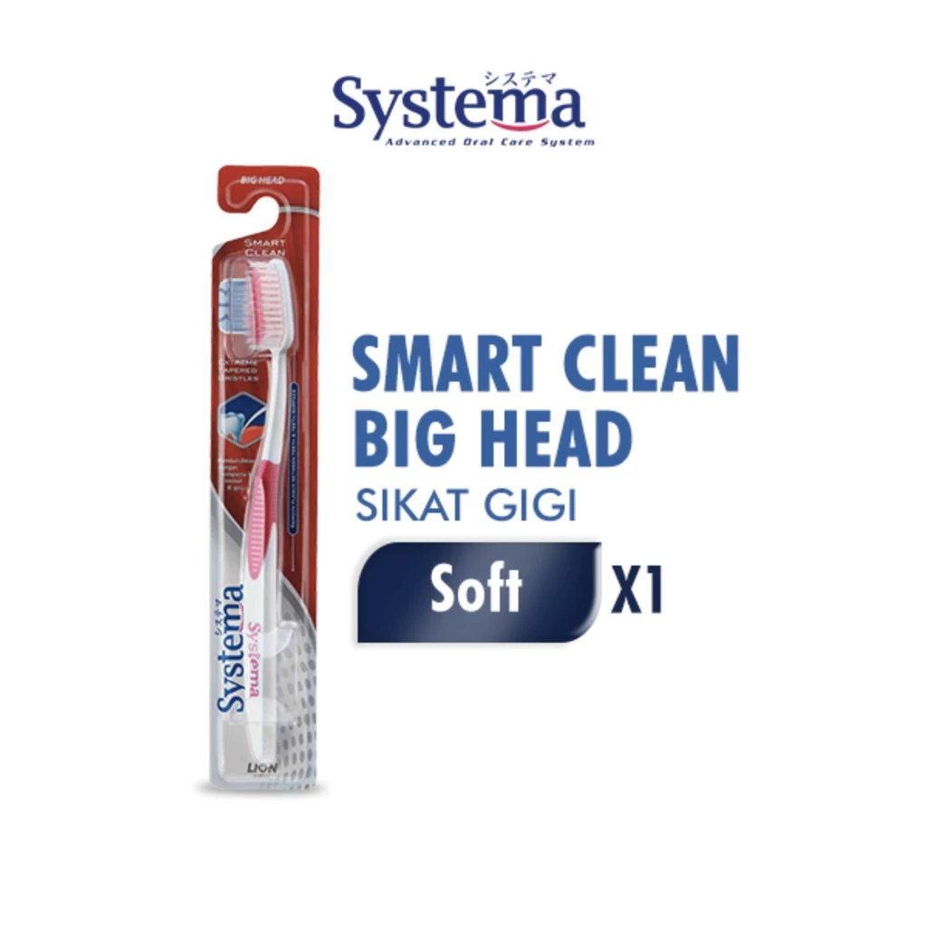 Systema Sikat Gigi Smart Clean Big Head - Gambar 4