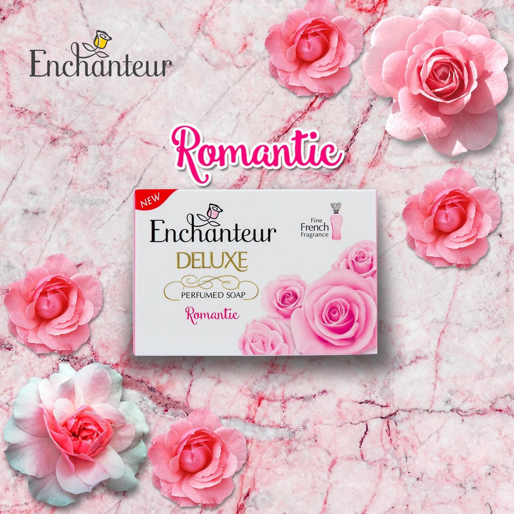 ENCHANTEUR Soap Bar 4x90g Shopee Singapore