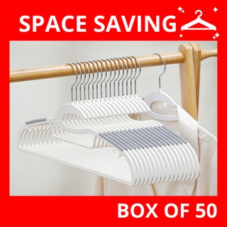 Clothes Hanger Household Hanger Clothes 50 PCs Space