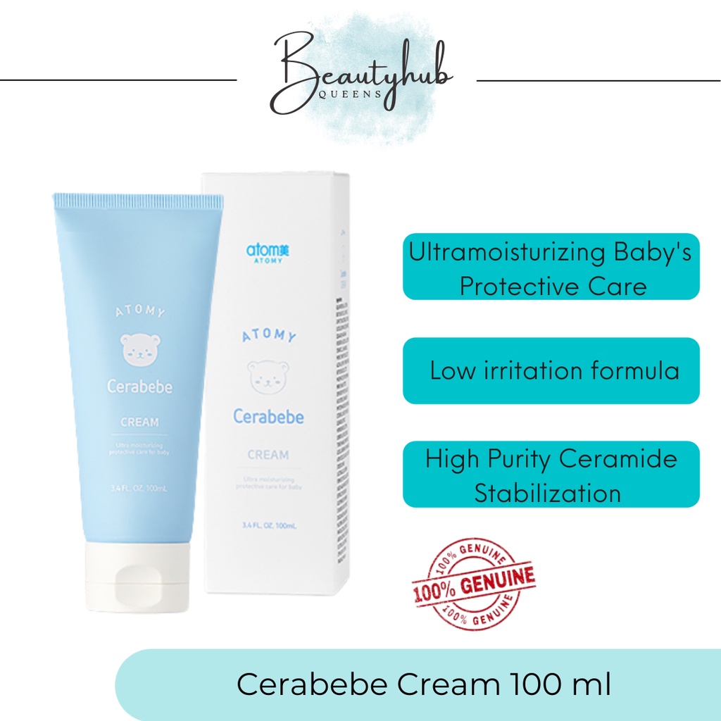 [FORMULATED FOR BABIES' SENSITIVE SKIN] ATOMI Cerabebe Cream x 100ml [A ...