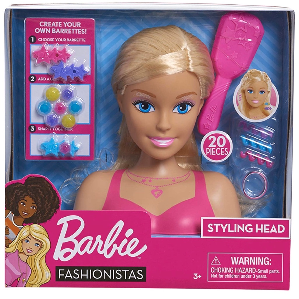 Barbie Fashionistas Styling Head - Blonde Hair