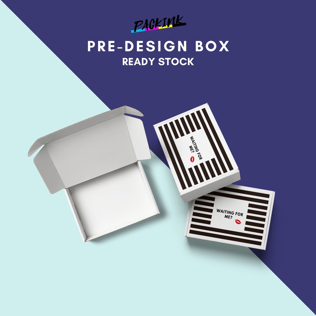 Predesign boxes Ready Stock Singapore Mailer box Gift Box