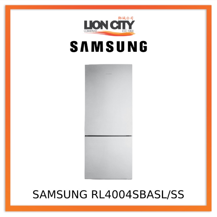 Samsung 400L RL4004SBASLSS Bottom Mount Freezer Refrigerator with