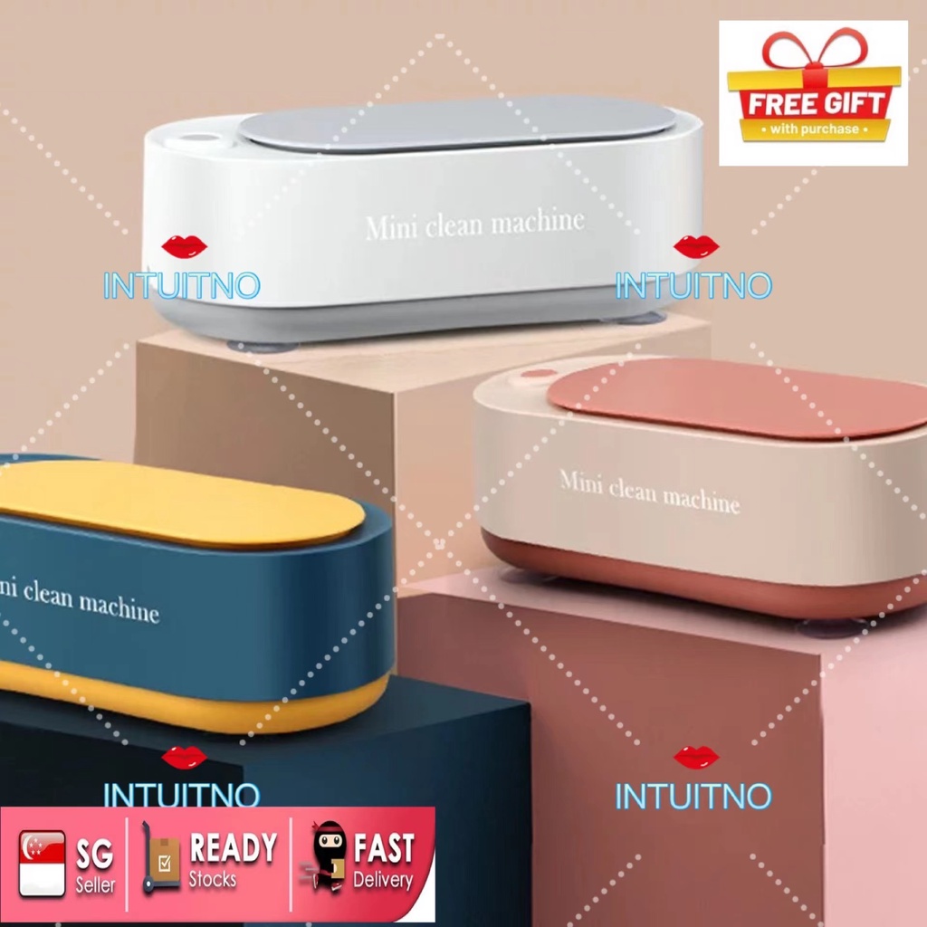 Intuitno Electronic Portable Home Use 50k Hz Ultrasonic Cleaner/Watch Jewelry Eye classes washer