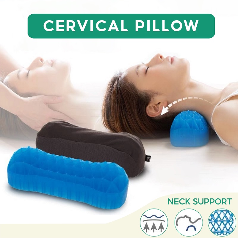 Cervical Neck Pillow Traction Orthopedic Neck Pain Pillow Breathable