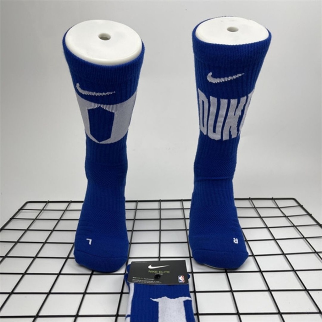 NCAA University North Carolina Oregon Duke Team Long Tube Basketball Socks Shopee Singapore