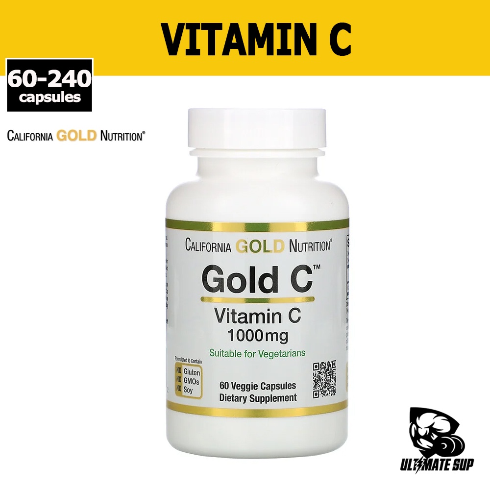 California Gold Nutrition Gold C, Vitamin C, Immune Support, 750 ...