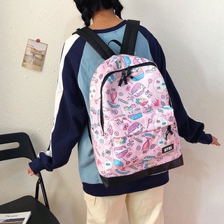 Qoo10 - KPOP BTS Bag Galaxy Canvas Backpack Bangtan Boys School Bag Korean  : Bag & Wallet