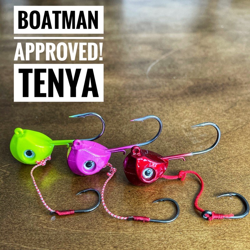 Boatman Approved Tenya Jig Now with skirting option!