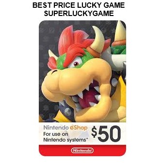 Nintendo eShop 45 50 100 usd code | Shopee Singapore