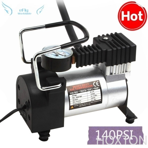 AIR PUMP 2 - AIR COMPRESSOR ELECTRIC 2 NOIR