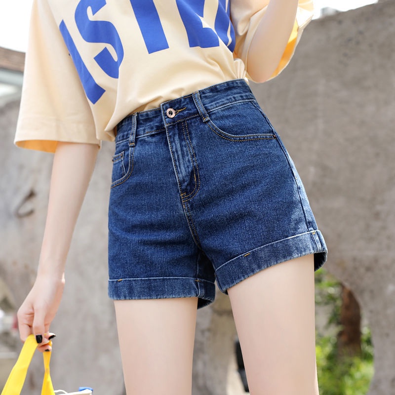 Girls red hot sale jean shorts