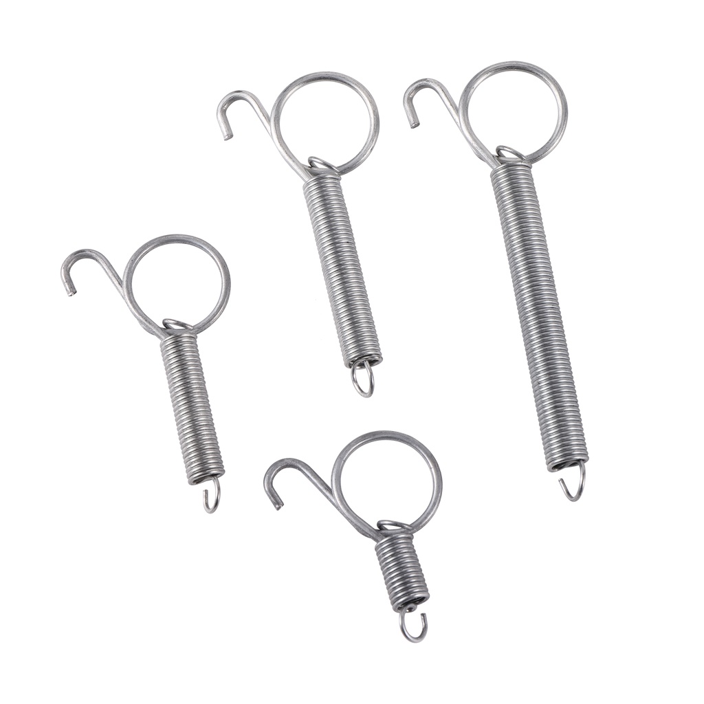 10 Pcs Spring Lock Rabbit Cage Door Hook Metal Spring Lock for Poultry ...