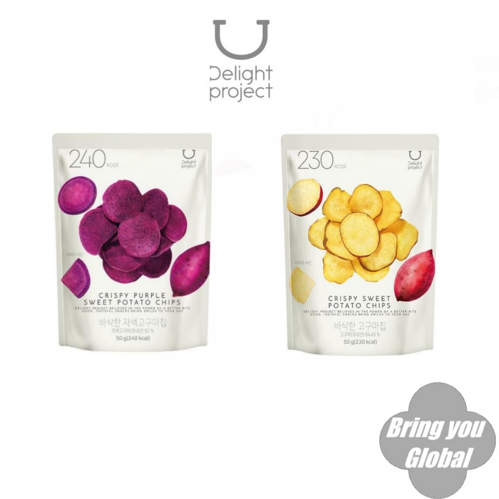 [Instock] Oliveyoung Delight Project Crispy Chips (Incl. Purple Sweet
