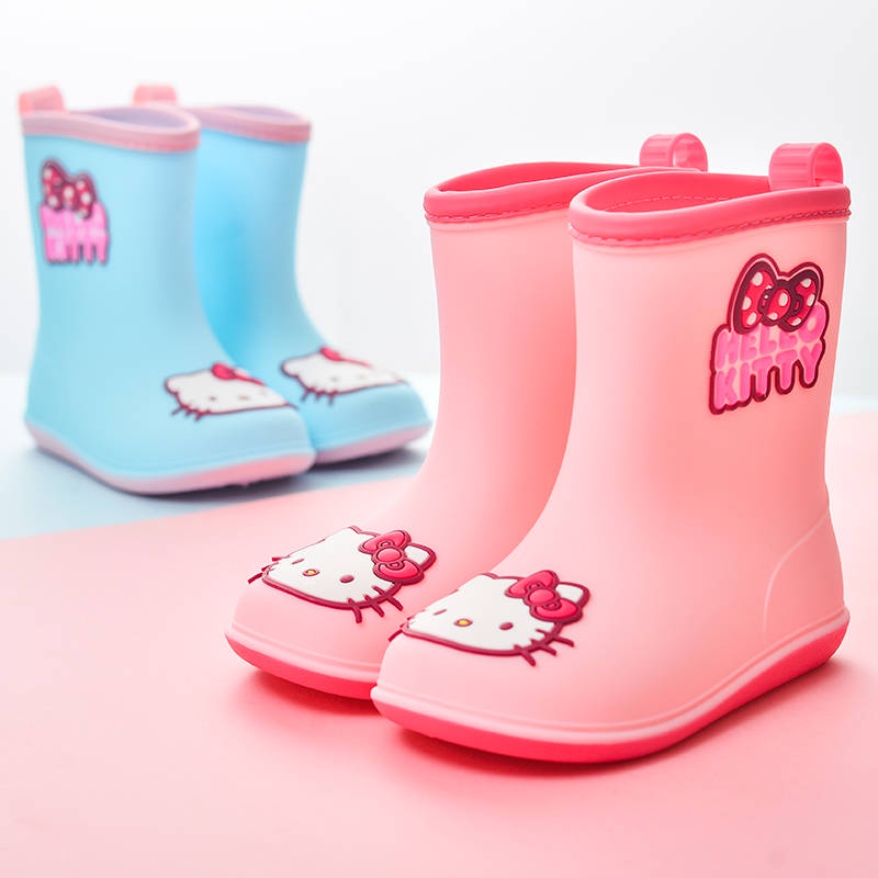 Women's hello kitty hot sale rain boots