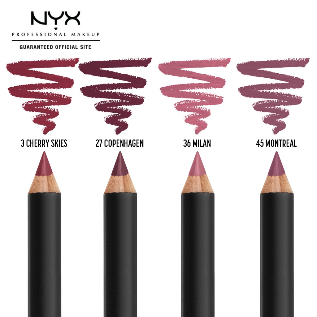 NYX Professional Makeup Suede Matte Lip Liner - Berries | Shopee Singapore