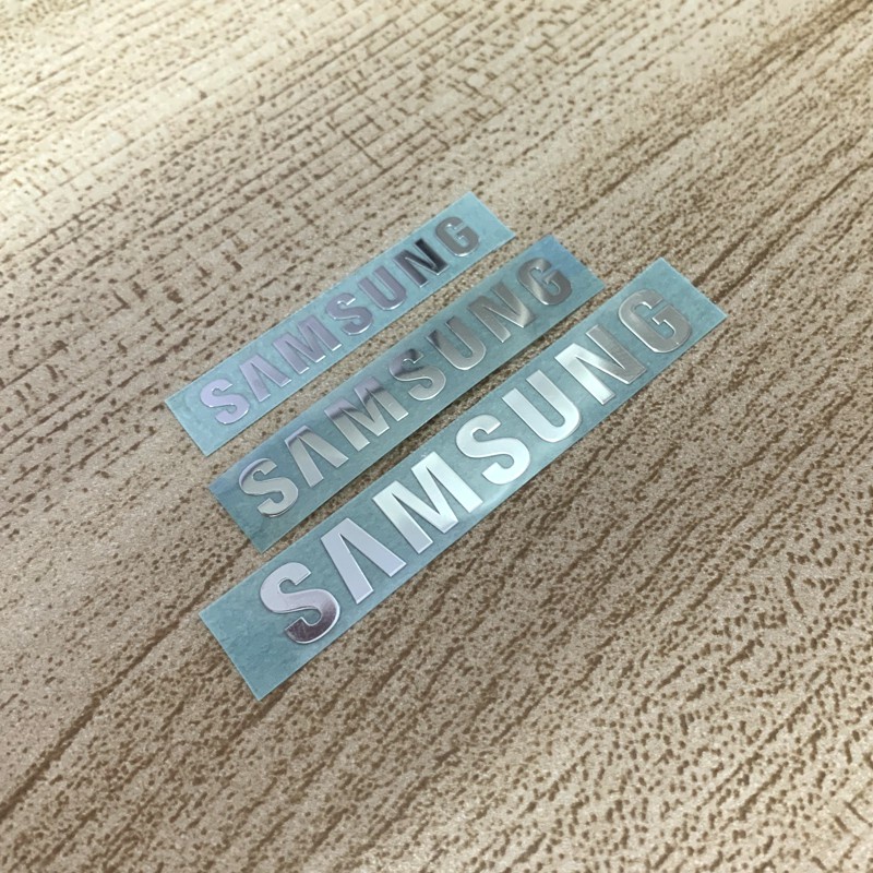 samsung logo metal sticker Samsung logo sticker laptop monitor chassis ...