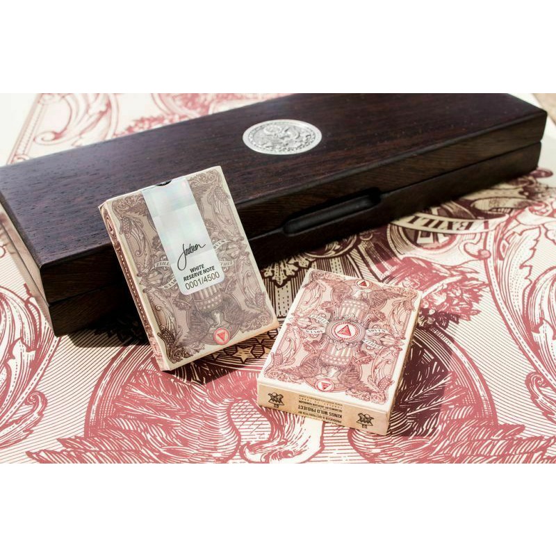 Reserve Note White Edition Playing Cards Deck with tracking number ...