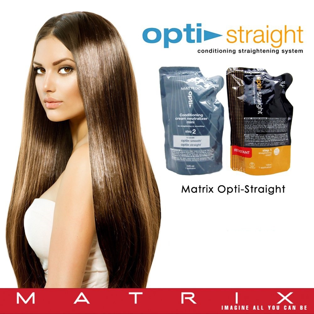 125 ML Matrix Rebonding Opti Straight Matrix Rebonding Medication Matrix Matrix Smoothing Opti Straight