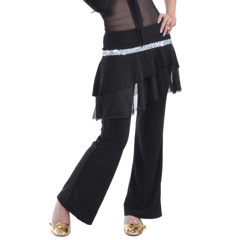 [Dancer 1] 06#Hakama Belly Dance Pants/Latin Dance Pants Square Dance ...