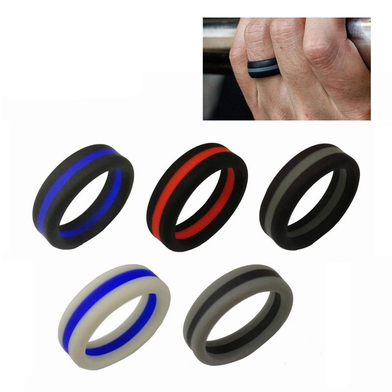 Medical grade silicone deals wedding rings