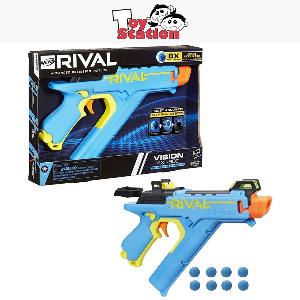 Hasbro NERF Rival Vision XXII-800 Blaster Toy | Shopee Singapore