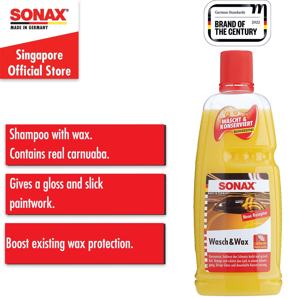 Sonax Wash & Wax Car Shampoo 1L