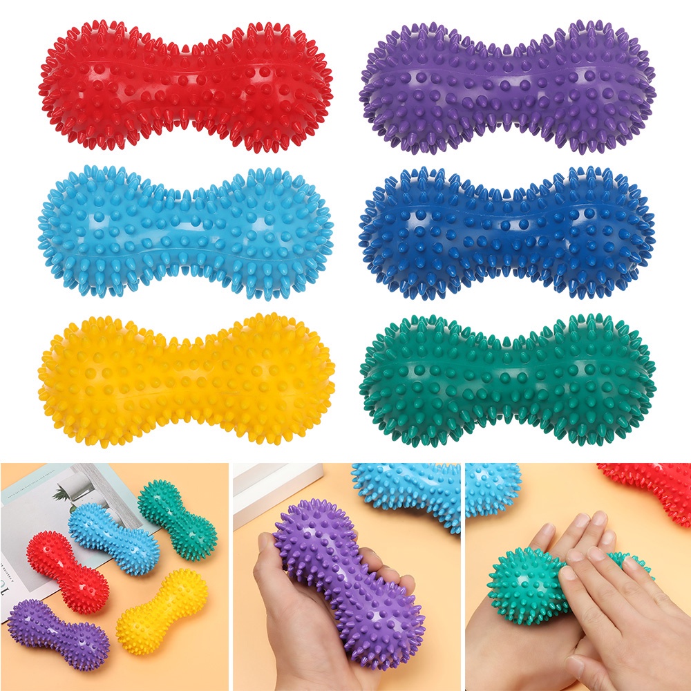 Peanut massage ball yoga relaxation muscle fascia ball PVC foot massage ...