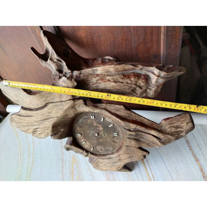 Antique teak wood wall clock | Shopee Singapore