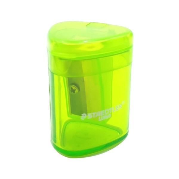 pencil sharpener With Lid Staedtler Brand Luna Model Keeps Scraps Metal ...