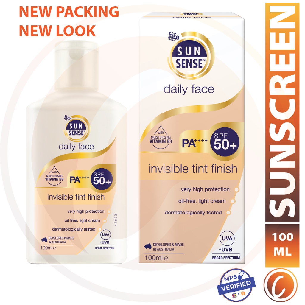 [EXPIRY 11/2025 CLEARANCE] EGO Sunsense Daily Face SPF50+ 100ML ...