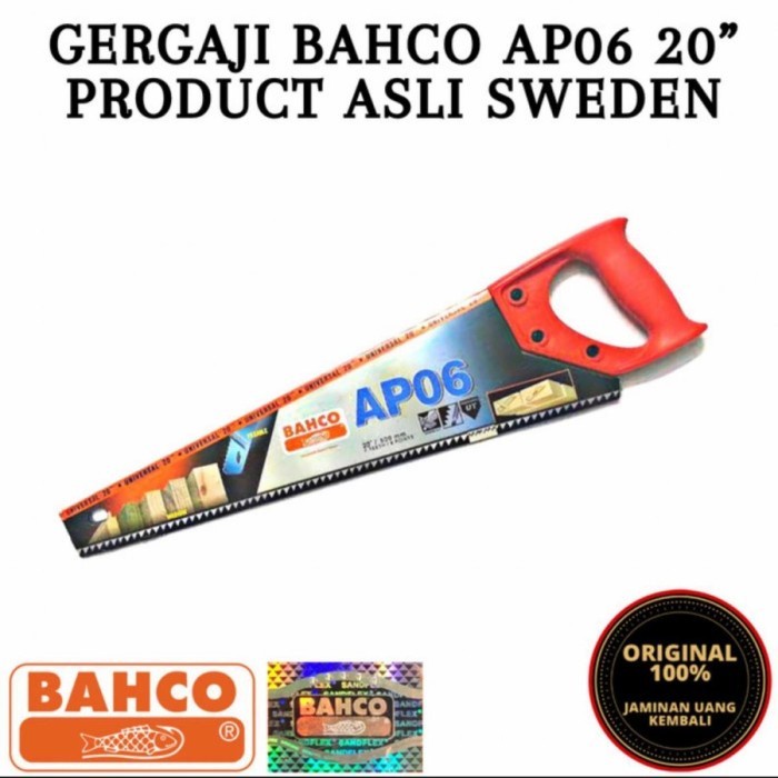 Gergaji Gorok Bahco AP06 / Gergaji Kayu