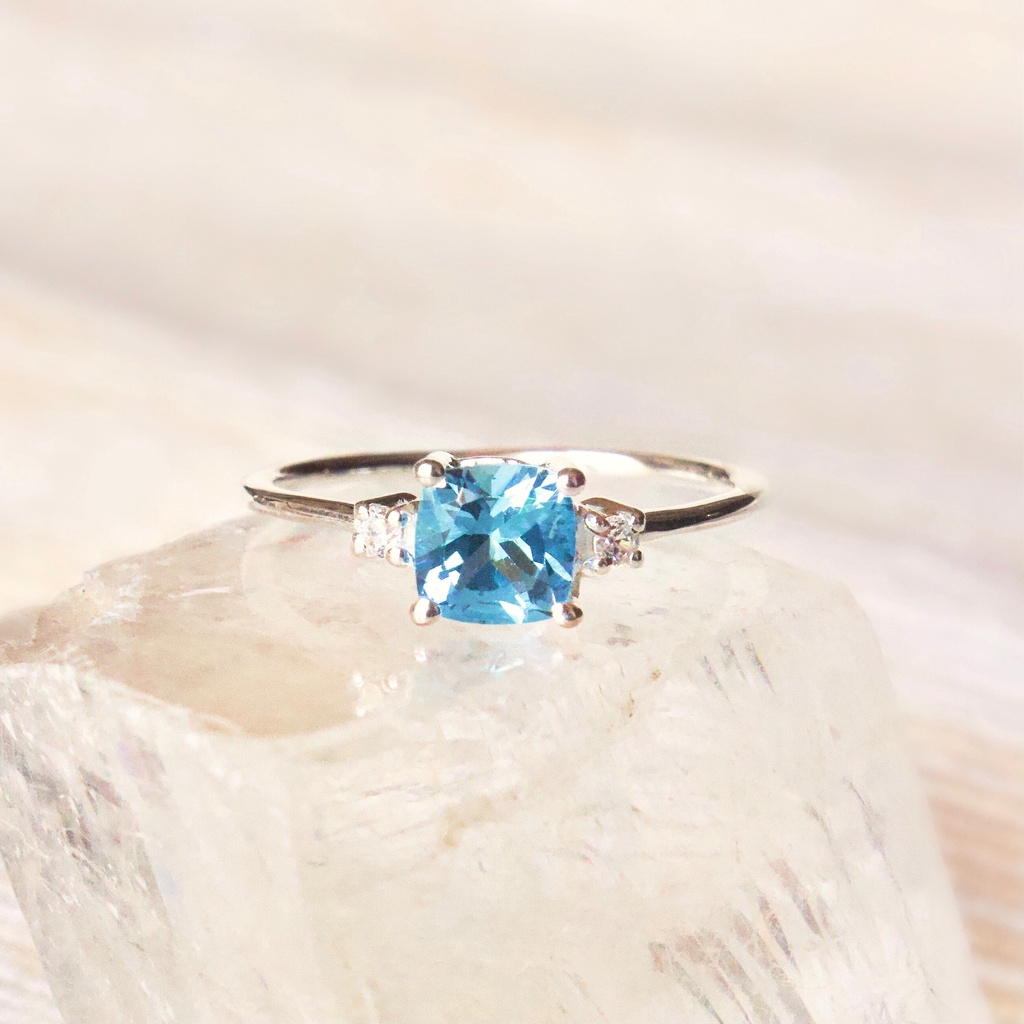 Diana's blue topaz on sale ring