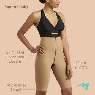 LGS2 Marena Compression Girdle Thigh Shaper No Zip Garment After