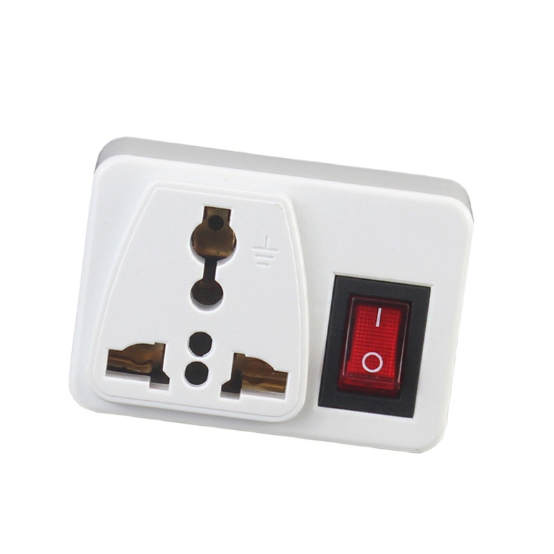 MIS UK Universal Adapter Wall Socket Portable Extension Outlet ...