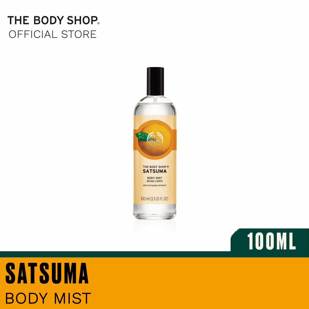 The Body Shop Satsuma Body Mist (100ML) Shopee Singapore
