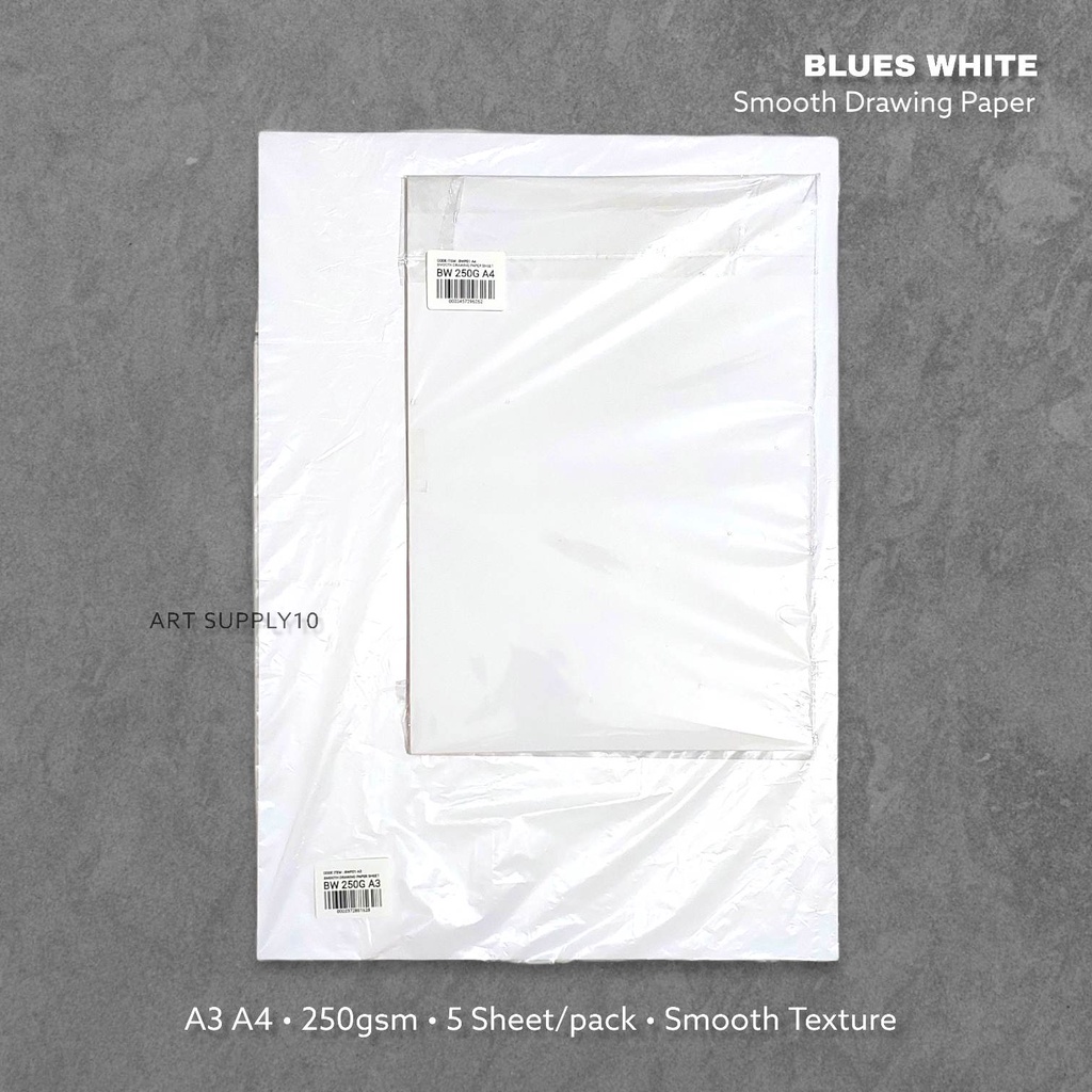 Bw Smooth Drawing Paper 250g A5/A4/A3 | Shopee Singapore