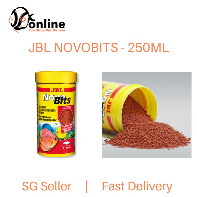 JBL NovoBits 250ml (Premium complete food for demanding aquarium fish