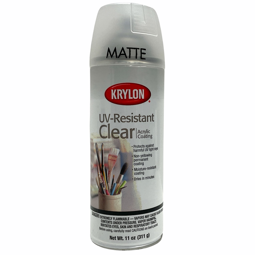Krylon 1309 UV Resistant Crystal Clear Matte 11oz(311g) 724504013099 (2865350013098) Shopee